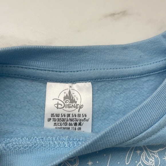 Disney sweatshirt Minnie Mouse and Friends Top Pullover Sweatshirt New Size 5/6 - Picture 2 of 6